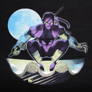 NINJA Shadow of Darkness PROMO SHIRT vintage 1998 Eidos Playstation video game